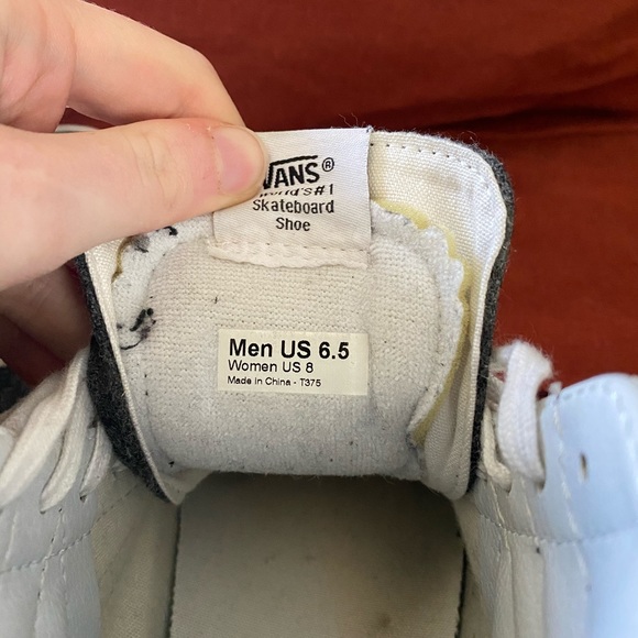 Vans Grey High Tops - Picture 4 of 4